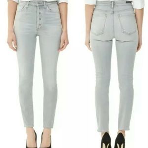 Brand new without tags Olivia High Rise Slim Ankle button fly jeans
